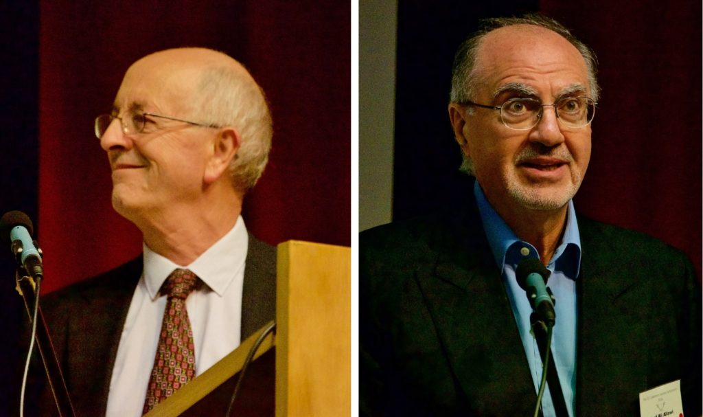 (Left) Philip Walker - New Light on the Arab Revolt and the Forgotten Few Who Shaped It; (Right) Professor Ali Allawi - Feisal and the Arab Revolt